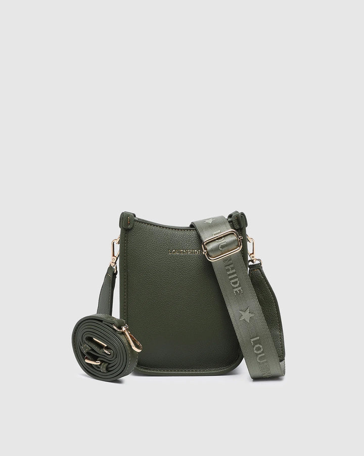 Parker Phone Crossbody Bag Olive
