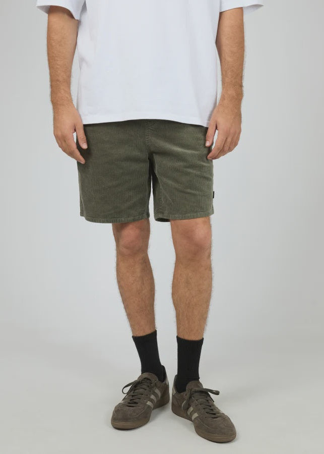 Silent Cord Short Khaki