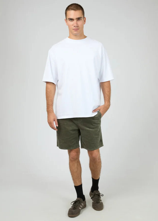 Silent Cord Short Khaki