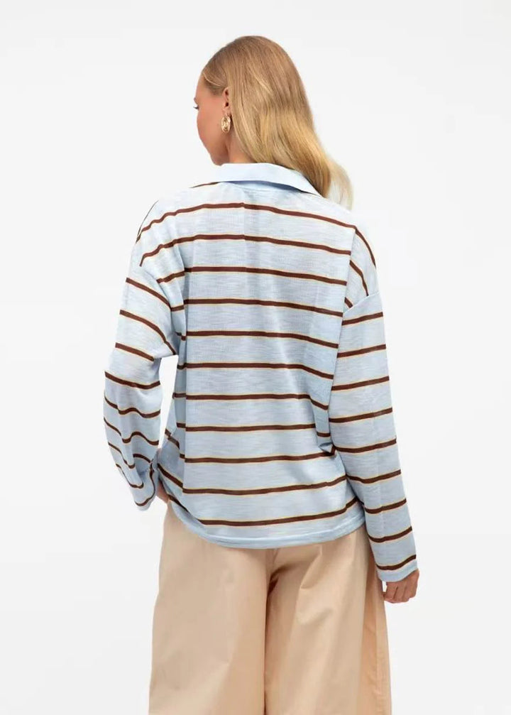 Romie Stripe Polo
