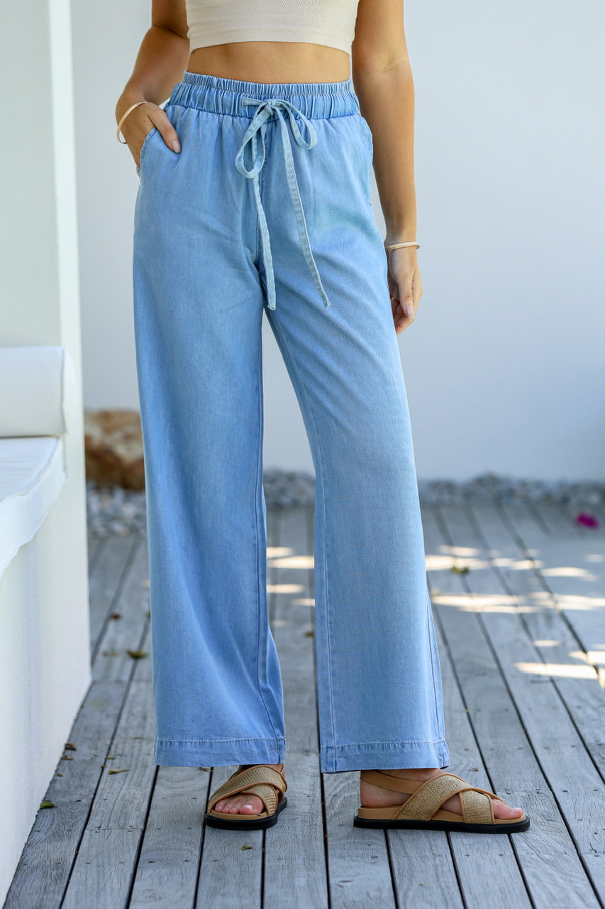 Anthea Jean (Pant) Light Blue