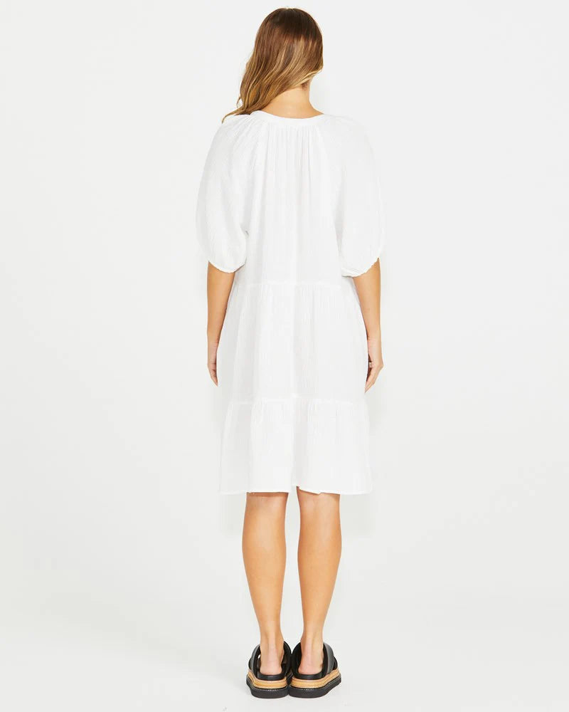 Henny Dress White