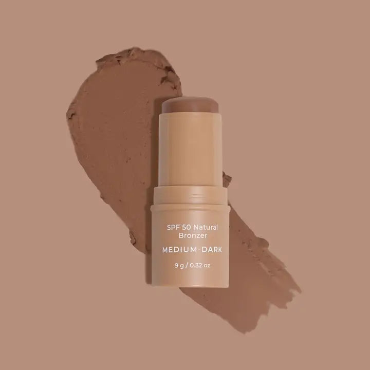 SPF 50 Natural Bronzer MEDIUM-DARK