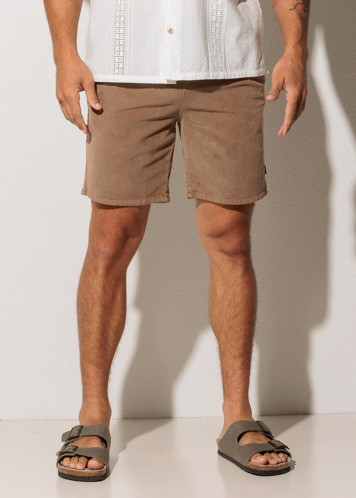Silent Cord Short Taupe