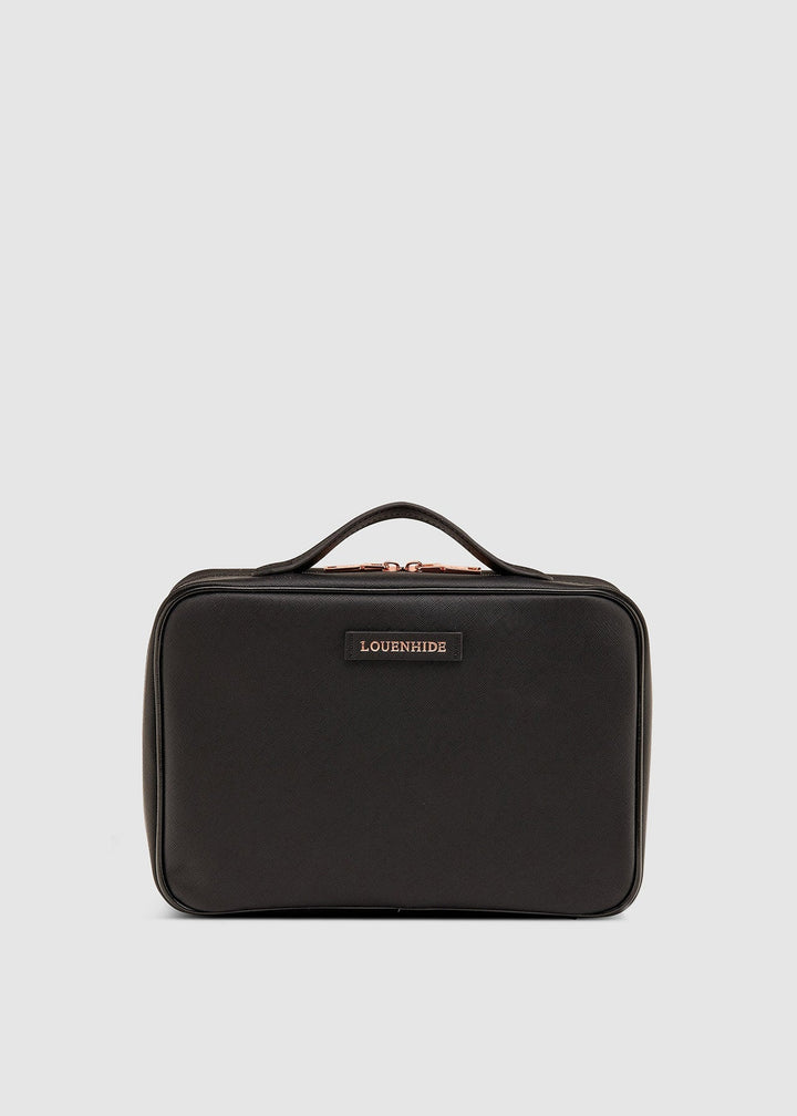 Georgie Cosmetic Case Black