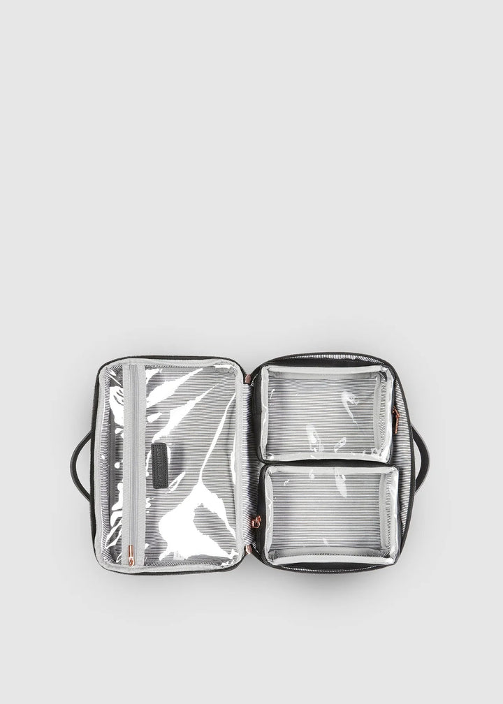 Georgie Cosmetic Case Black