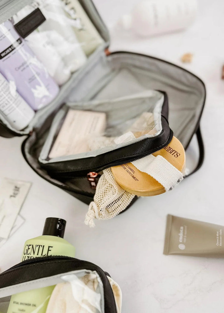 Georgie Cosmetic Case Black