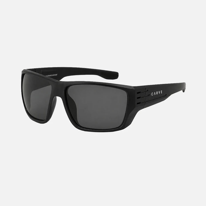 CARVE Airbonne Matte Black Frame Grey Polarized