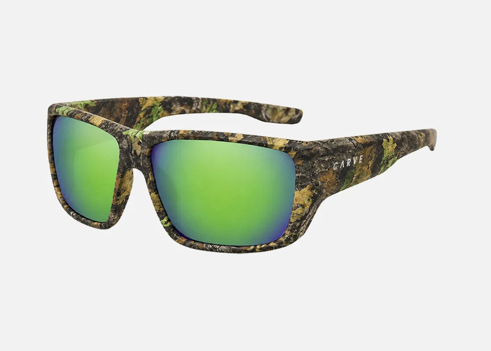 CARVE Airbonne Matte Multi Coloured Camo Green IR Polarized