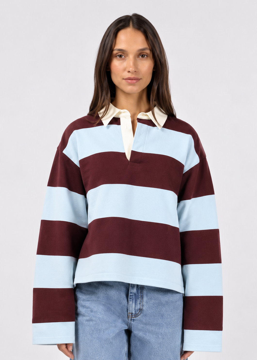 Alto Rugby Top Light Blue