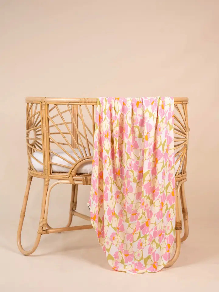 KiiN Organic Muslin Swaddle - Whimsy
