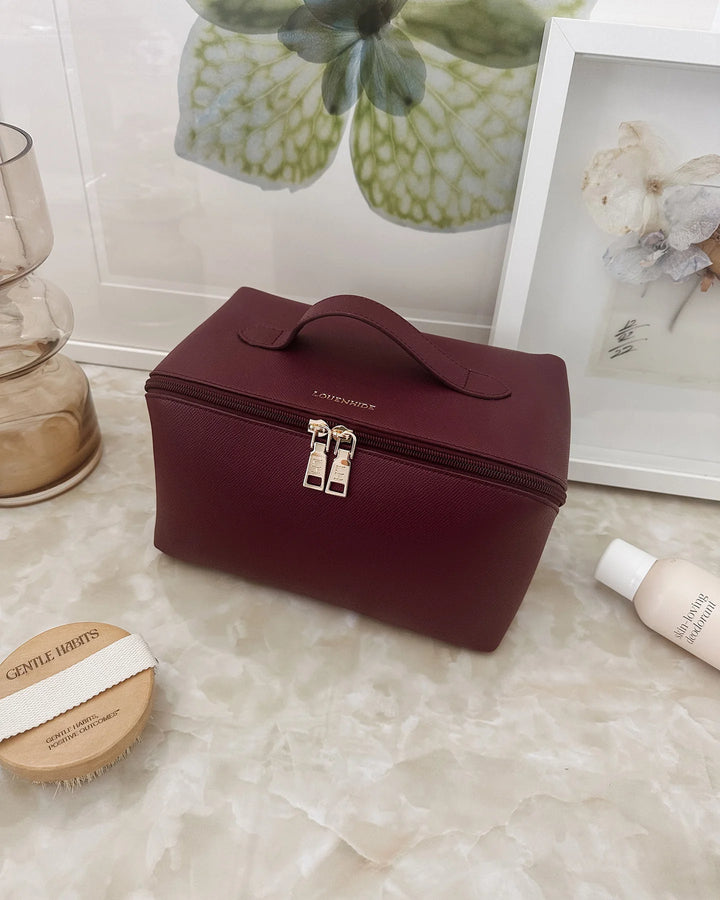 ORION Cosmetic Case Burgundy