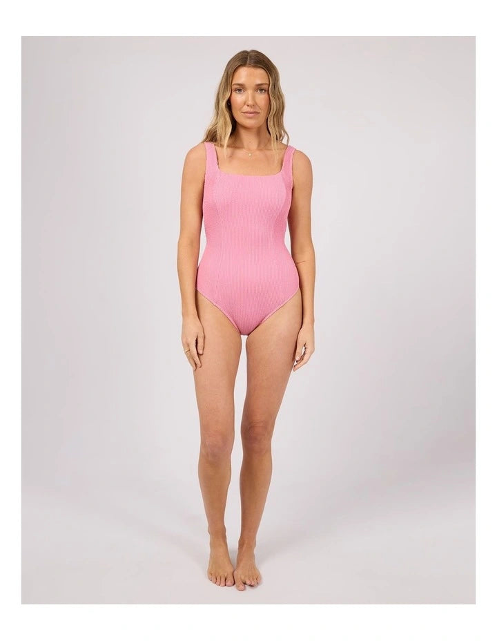 Phoenix Rib Underwire One Piece Orchid