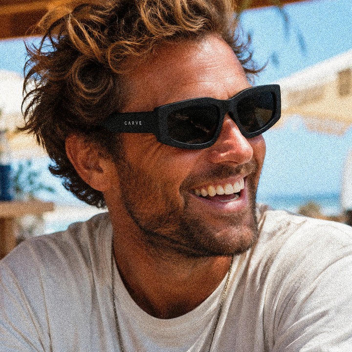 CARVE Tempted Matt Black Frame Grey POLARIZED