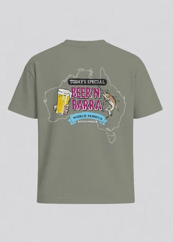 Beer & Barra Tee