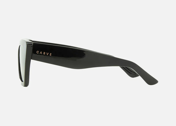 CARVE Tahoe RECYCLED Gloss Black -  Dark Grey POL Lens