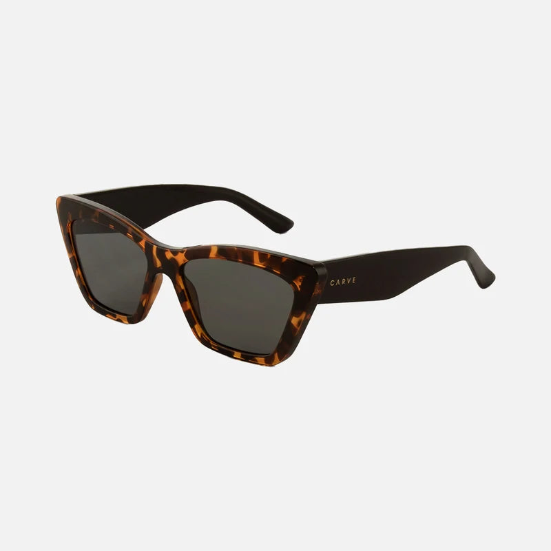 CARVE Tahoe Gloss Tort Frame Temple and  Grey lens