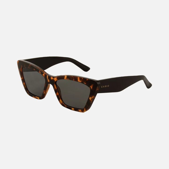 CARVE Tahoe Gloss Tort Frame Temple and  Grey lens