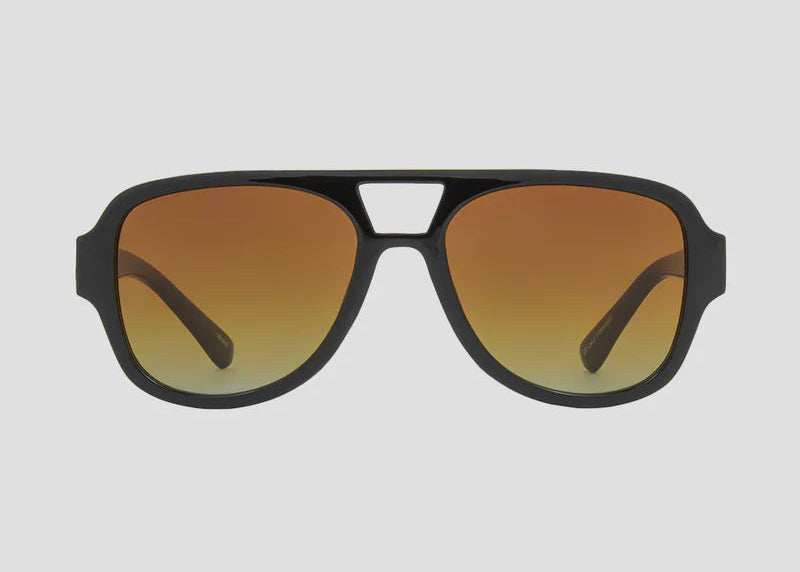 CARVE Zion Gloss Black - Orange Gradient Lens