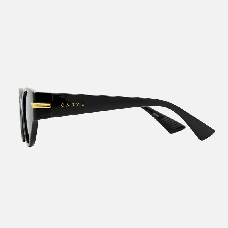 CARVE Rhode Gloss Black Grey Lens
