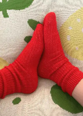 The Comfiest Socks - Red