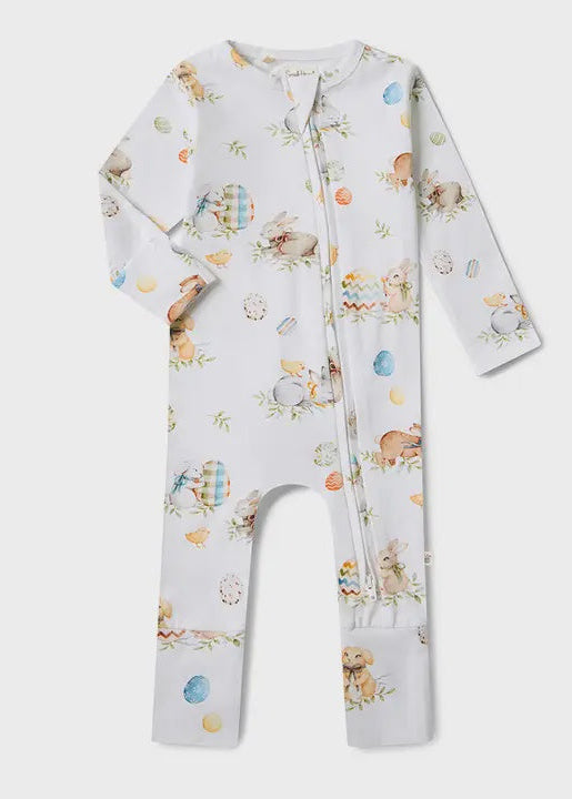 Flopsy Bunnies Organic Snugglesuit Convertible Romper
