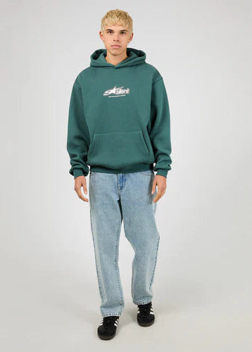 Redline Hoodie Green