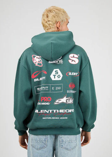Redline Hoodie Green