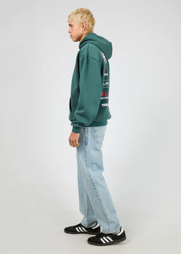 Redline Hoodie Green