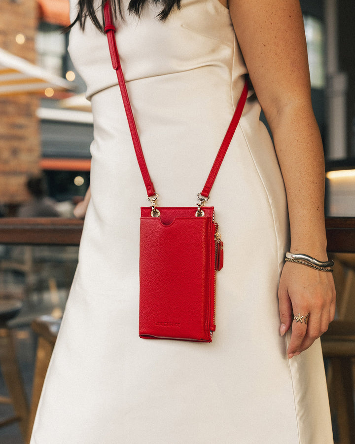 Suki Phone Bag Red