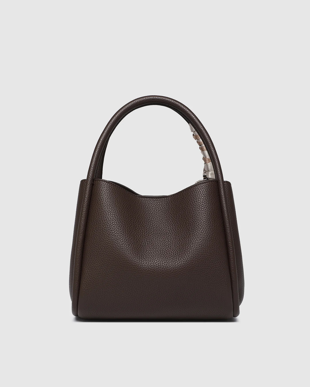 STEFFIE Suedette Mini Tote Bag - Chocolate