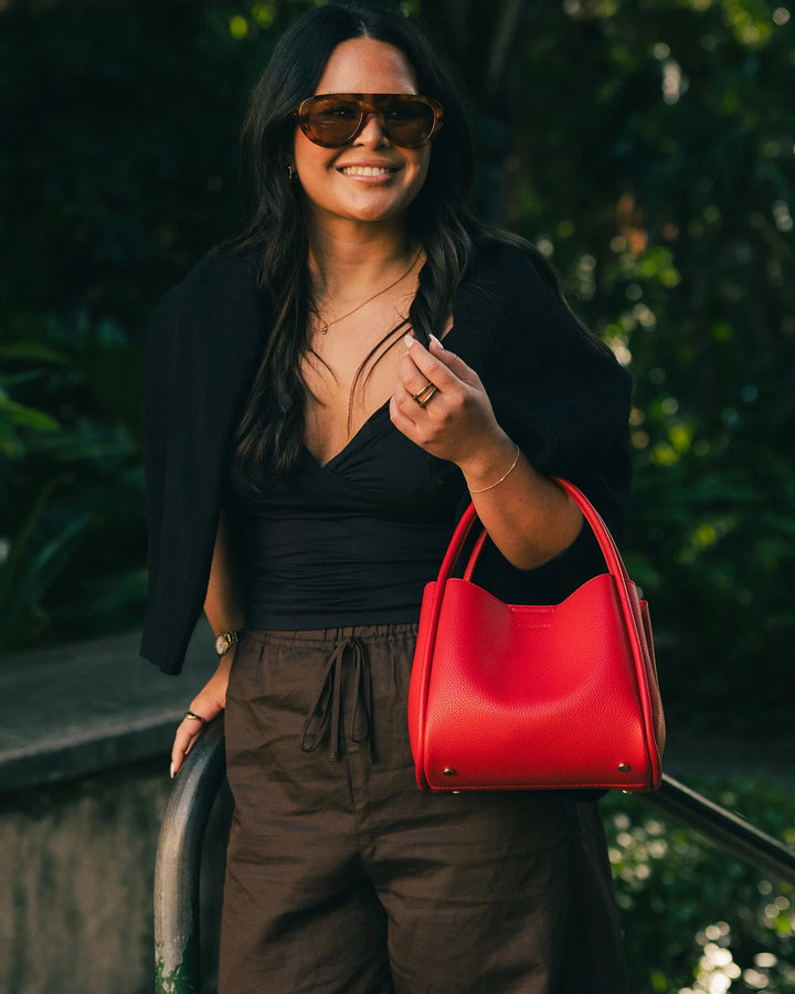STEFFIE Mini Tote Bag  Red