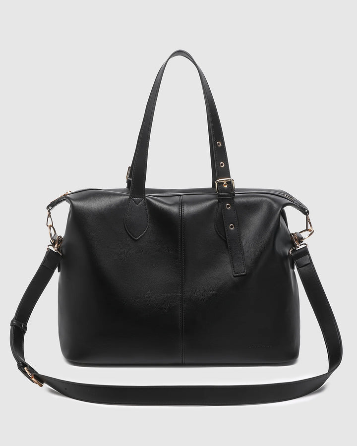 Hampton Black Tote Bag