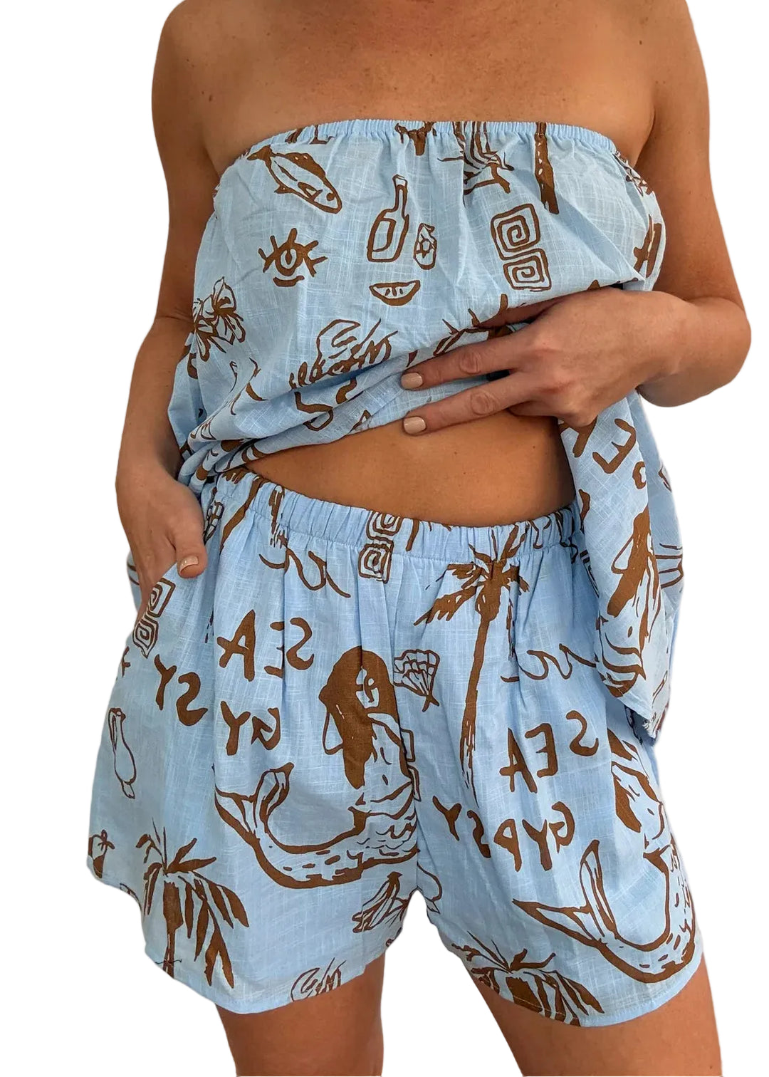 Blue Sea Gypsy Shorts
