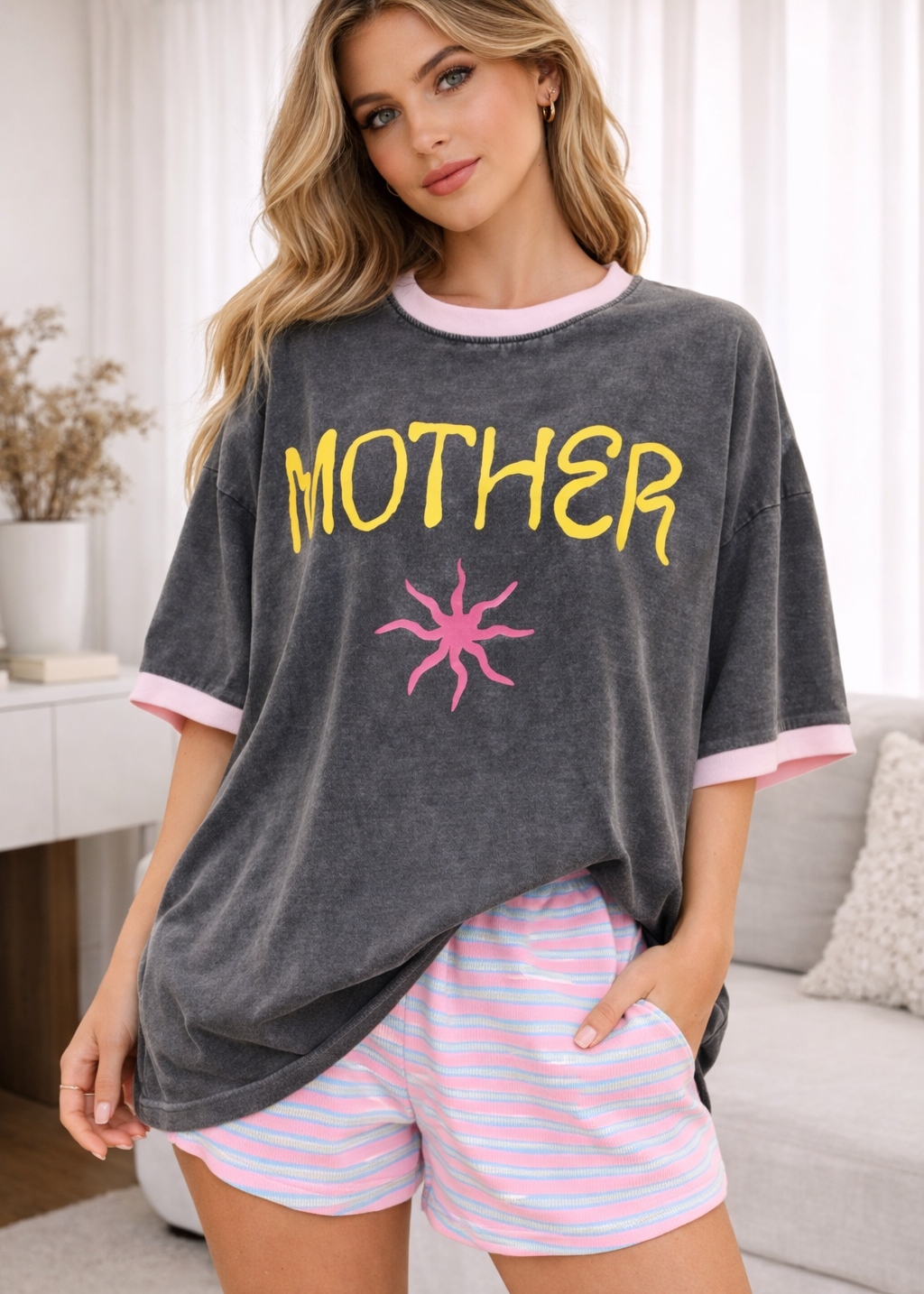 Mother Tee Black