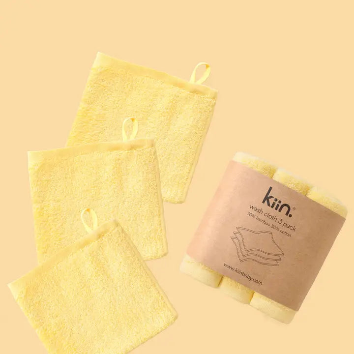 Baby Wash Cloths by KiiN