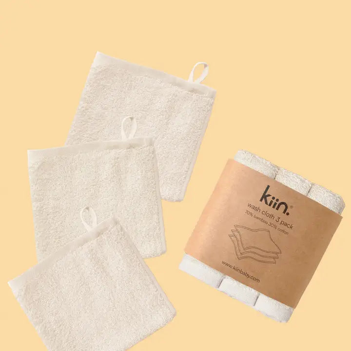 Baby Wash Cloths by KiiN