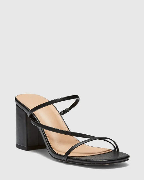 Novo NATA Strappy Heel Black