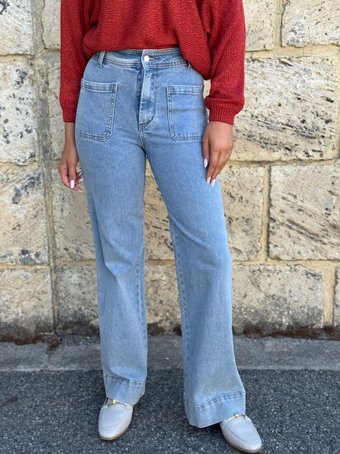 That 70's Jean Light Blue
