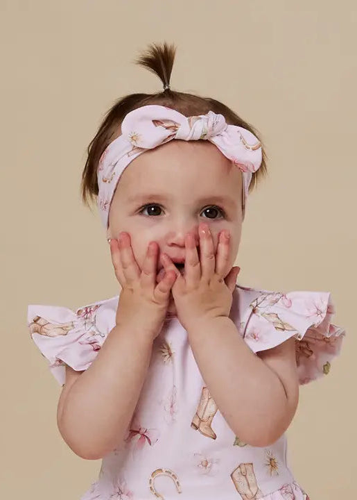 Boots & Bows Organic Topknot