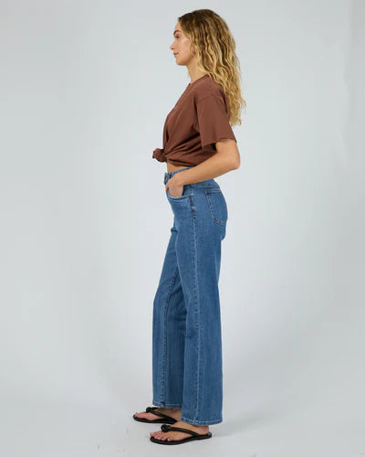 Silent Theory Logo Tee Brown