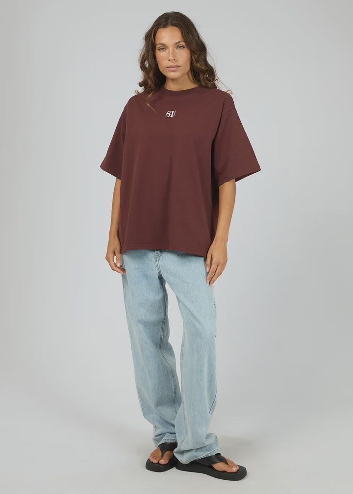 Silent Luxe Tee Cherry