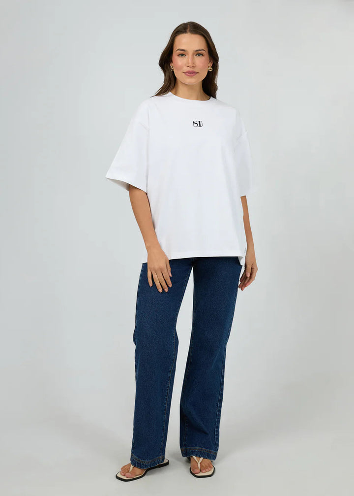Silent Luxe Tee White