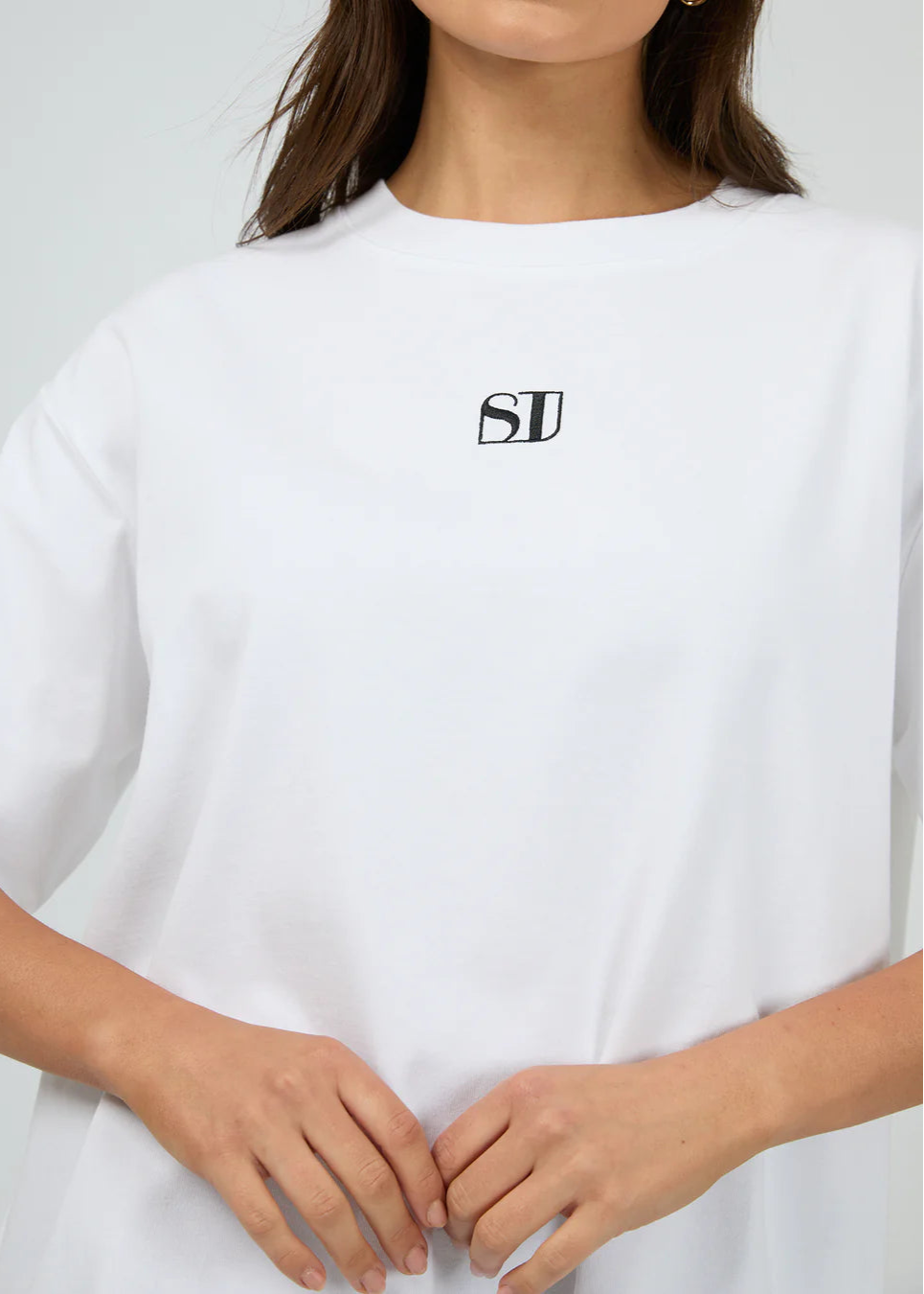 Silent Luxe Tee White