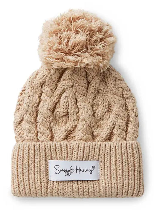 Hazelnut Organic Baby Knit Beanie