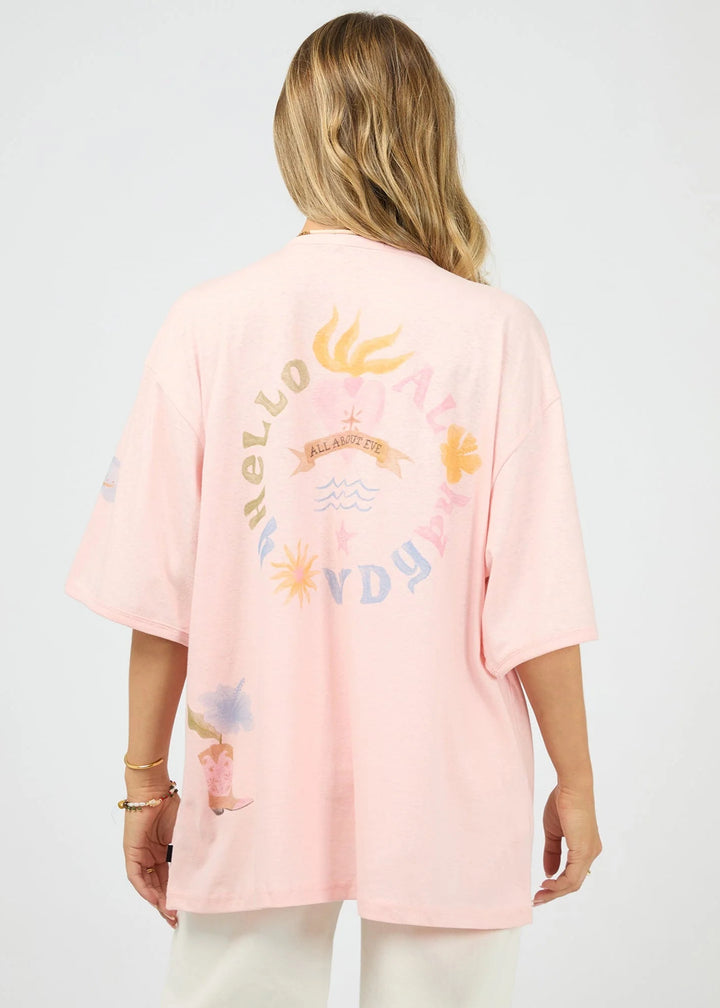 Aloha Howdy Oversized Tee