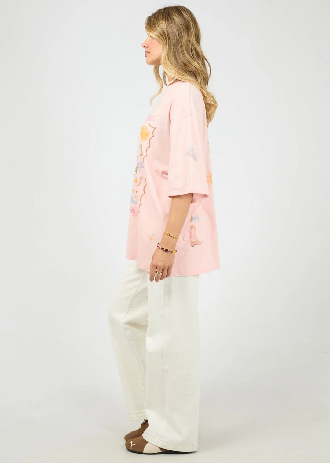 Aloha Howdy Oversized Tee