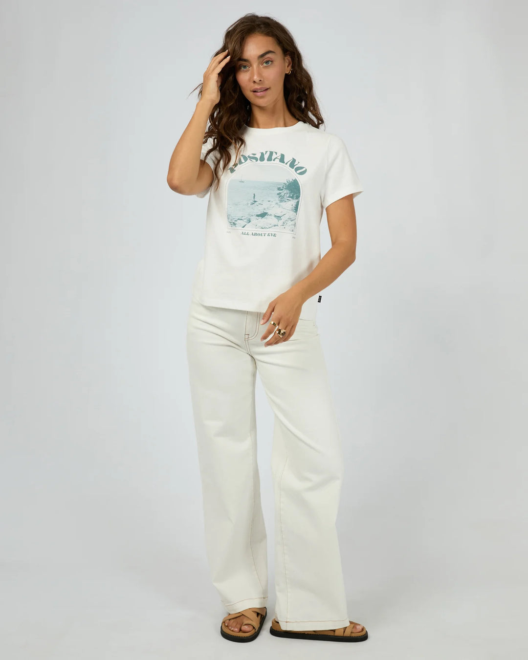 Positano Tee White