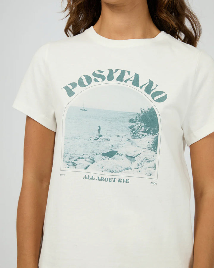 Positano Tee White