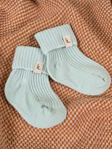 KiiN Cotton Ribbed Baby Socks